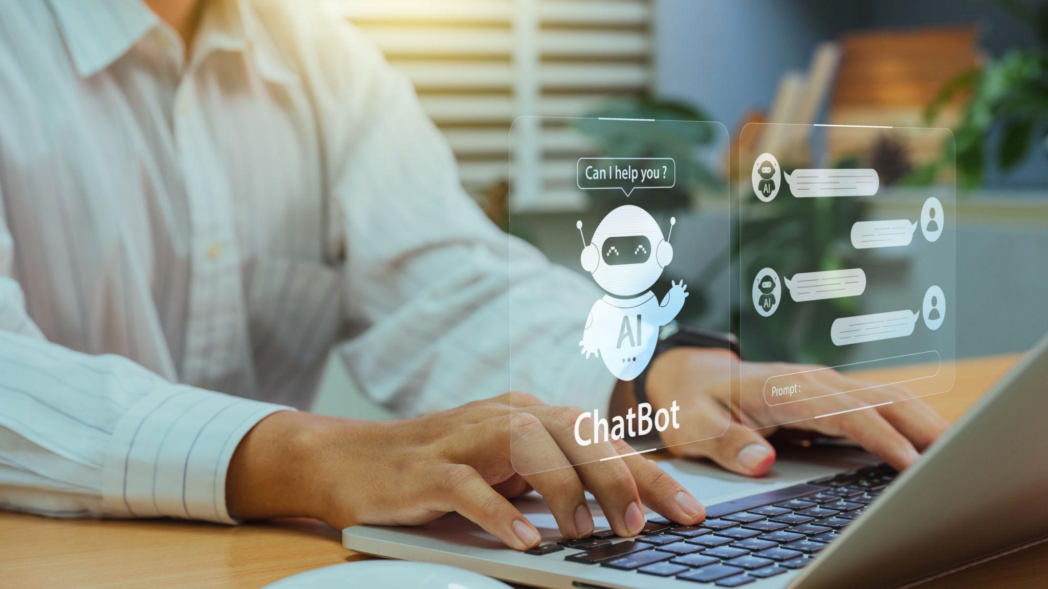 AI Chatbot on website
